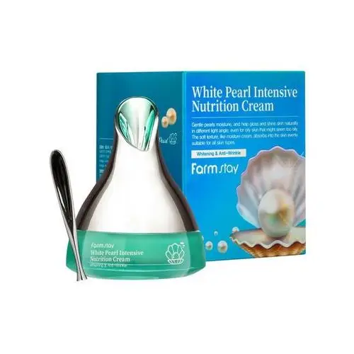 White Pearl Intensive Nutrition Cream przeciwzmarszczkowy krem z ekstraktem z pereł 50g