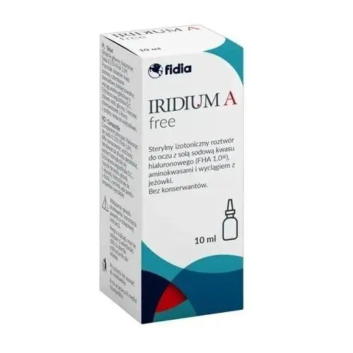 Iridium a free krople do oczu 10ml Fidia