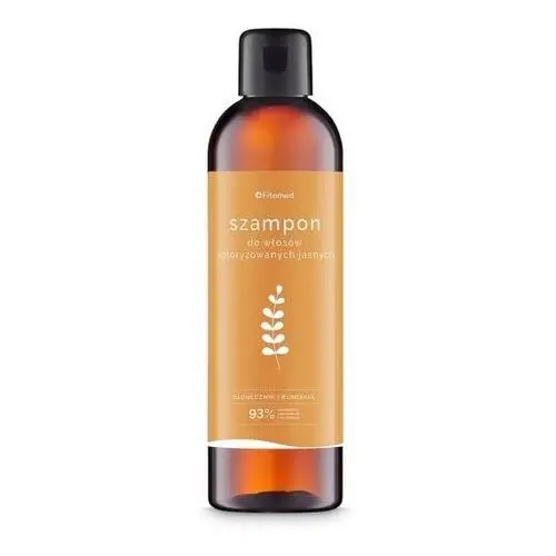 Fitomed szampon do włosów koloryzowanych, odcienie jasne "rumianek i słonecznik" 250 g