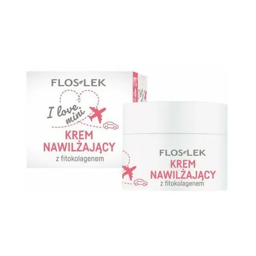 Krem do twarzy nawilżający z fitokolagenem 30 ml Floslek Laboratorium I love mini