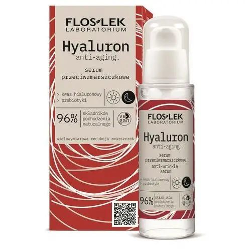 Serum przeciwzmarszczkowe 30 ml hyaluron Floslek laboratorium