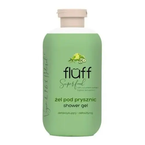 Fluff Shower gel detoksykujący żel pod prysznic ogórek i zielona herbata 500ml