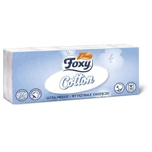Chusteczki higieniczne cotton 9 szt. Foxy