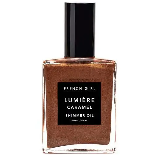 French girl organics lumiere caramel shimmer oil (60g)