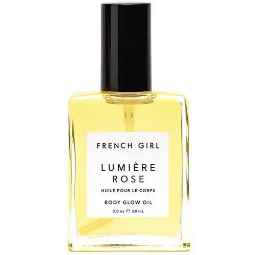 Lumière rose body glow oil (60g) French girl organics