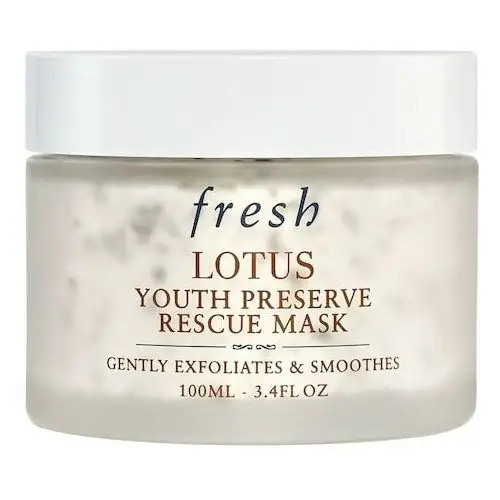 Fresh Lotus youth preserve rescue mask - przeciwstarzeniowa maseczka złuszczająca