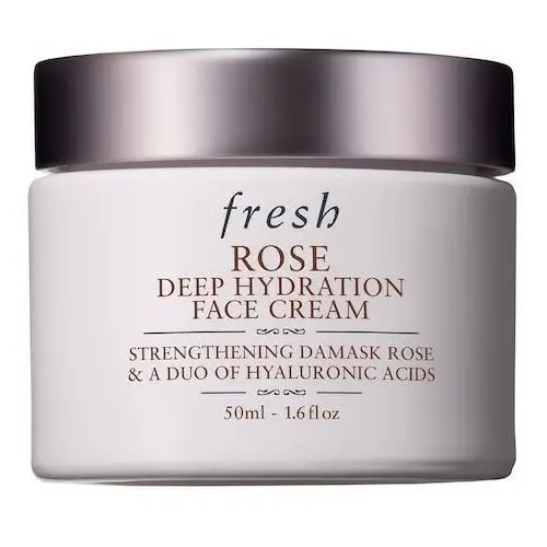 Fresh Rose face cream - krem nawilżający do twarzy z kwasem hialuronowym