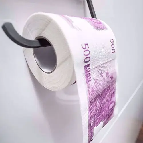 Gadget master Papier toaletowy 500 euro xl