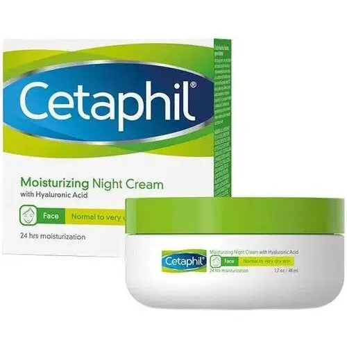 Galderma Cetaphil krem nawilżający do twarzy z kwasem hialuronowym na noc 48ml