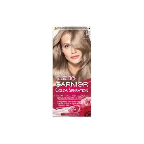 Color sensation, krem koloryzujący do włosów 8.11 perłowy blond Garnier