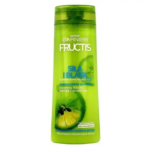 Fructis Fructis Siła i Blask 2w1 szampon wzmacniający 400ml - Garnier, ROL020807