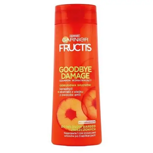Fructis Goodbye Damage Szampon do włosów odbudowujący 400ml - Garnier