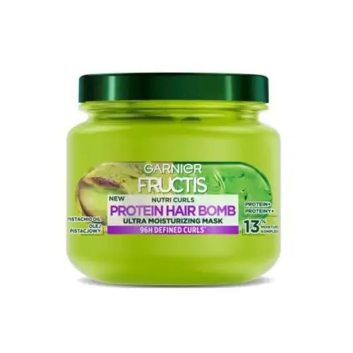 Fructis Nutri Curls Protein Hair Bomb maska do włosów kręconych 320 ml Garnier,04