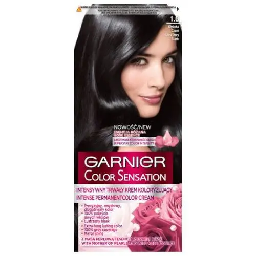Krem koloryzujący do włosów 1.0 Głęboka Onyksowa Czerń Garnier
