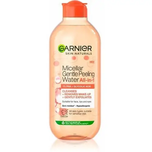 Garnier Skin Naturals Micellar Gentle Peeling woda micelarna z efektem peelingu 400 ml