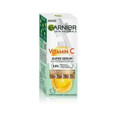 Garnier Skin Naturals Super Serum na przebarwienia Vitamin C 30ml, 0367897