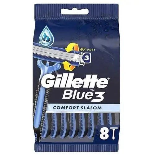 Blue 3 comfort slalom maszynki do golenia 8szt Gillette