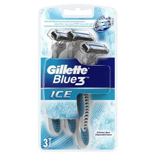 Gillette blue 3 ice maszynki jednorazowe 3 sztuki