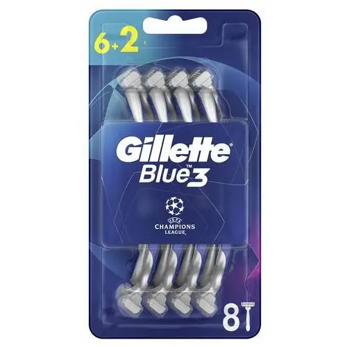 Gillette Blue 3 uefa champions league jednorazowe maszynki do golenia dla mężczyzn 2