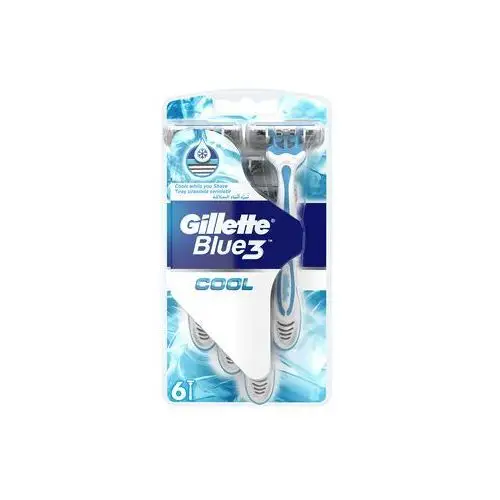 Gillette Blue III COOL gotowe maszynki do golenia 6 szt