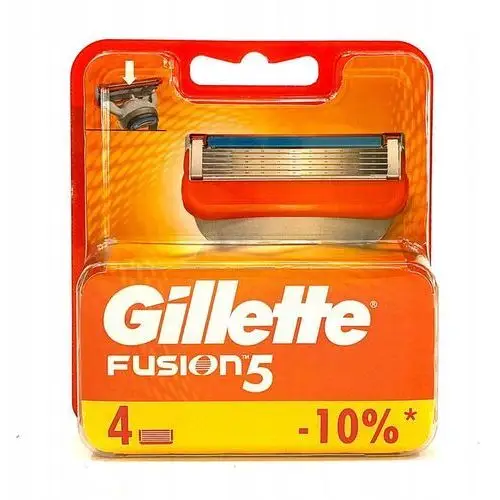 Gillette , fusion, ostrza wymienne do maszynki do golenia, 4 szt