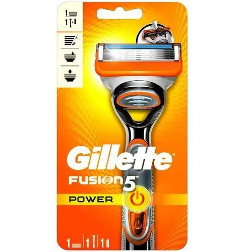 Gillette Fusion Power Maszynka Do Golenia Wkład Oryginał Od Dystrybutora