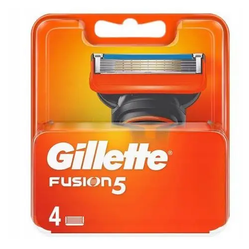 Gillette Fusion5 Ostrza wkłady do maszynki 4 sztuk