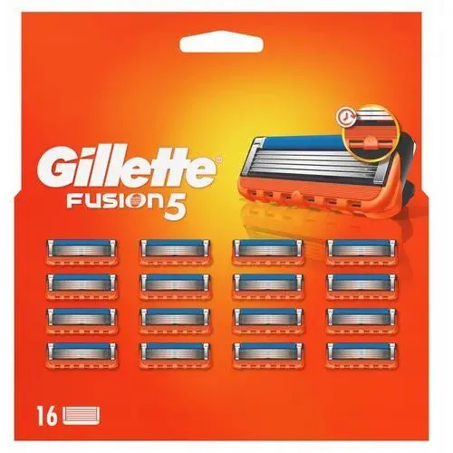 Gillette Fusion5 Ostrza wymienne do maszynki do golenia dla mężczyzn 16 szt