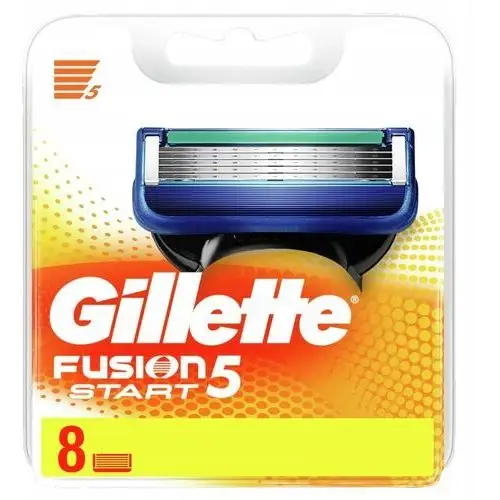 Gillette Fusion5 Start Ostrza wymienne do maszynki do golenia 8 szt