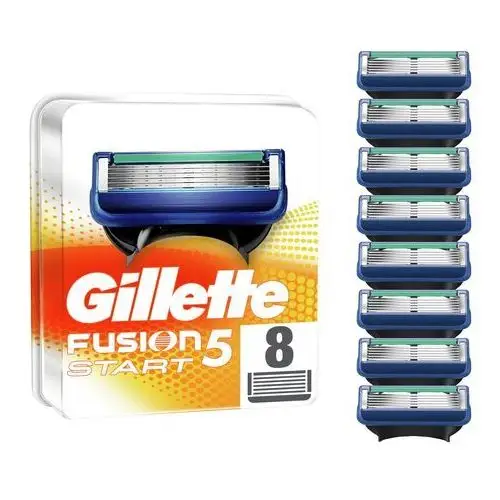 Gillette Fusion5 Start Ostrza wymienne maszynki do golenia 8 sztuk