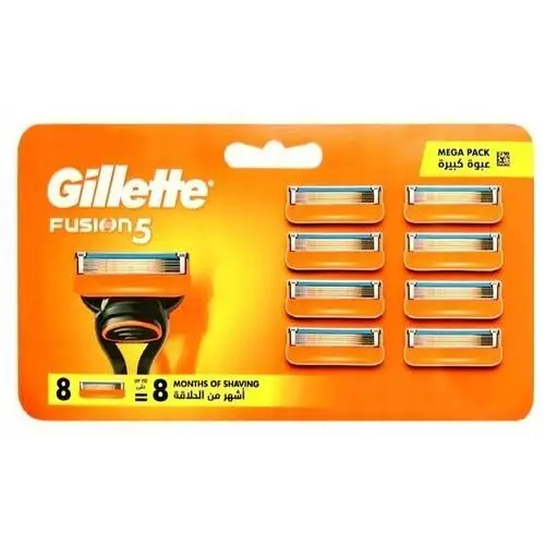 Gillette Fusion5 Wkłady Ostrza Wymienne (8szt.)