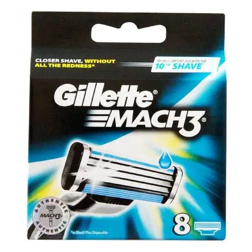 Gillette mach3 8 zapasowe ostrza