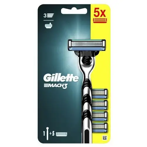 Gillette Mach3 Maszynka do golenia 5 Ostrzy