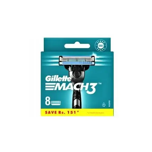 Gillette Mach3 wkłady do maszynki 8 sztuk