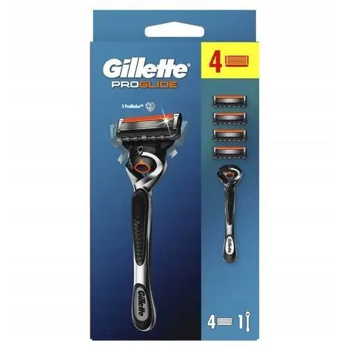 Gillette ProGlide maszynka do golenia 4 ostrza wkłady oryginał pudełko