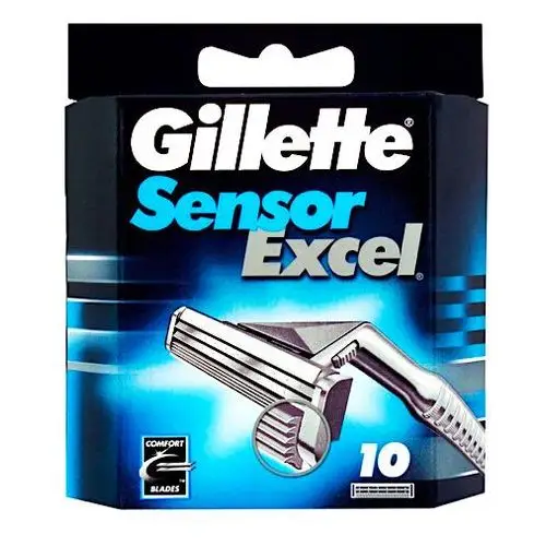 Gillette sensor excel 10 zapasowe ostrza