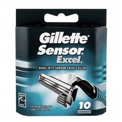 Gillette Sensor Excel Ostrza Do Maszynki 10SZT