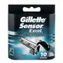 Gillette Sensor Excel Ostrza Do Maszynki 10SZT Sklep on-line