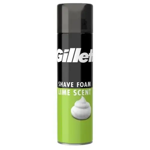 Gillette Shave foam pianka do golenia dla mężczyzn lime scent 200ml