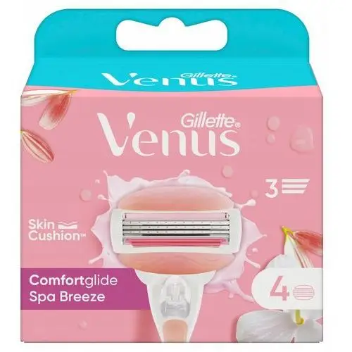 Gillette Venus Comfortglide Spa Breeze Maszynki x4