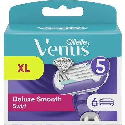 Gillette Venus Delux Smooth Swirl 6SZT Wkłady