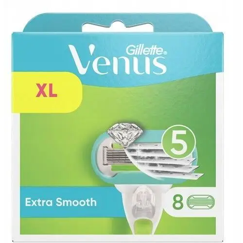 Gillette Venus Extra Smooth 8SZT Wymienne Wkłady