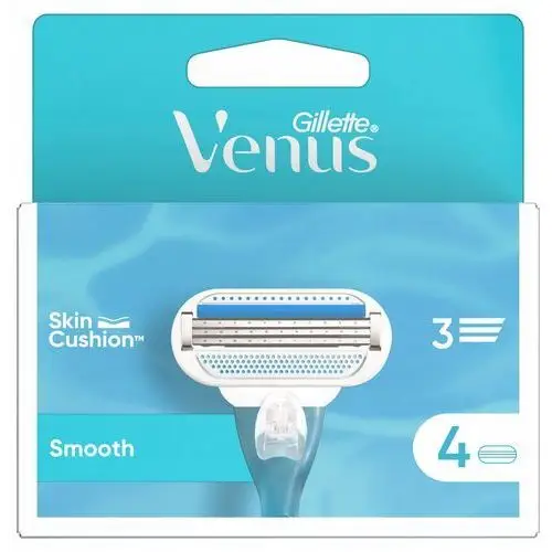 Gillette Venus Smooth Wkłady do maszynki, 4 sztuki