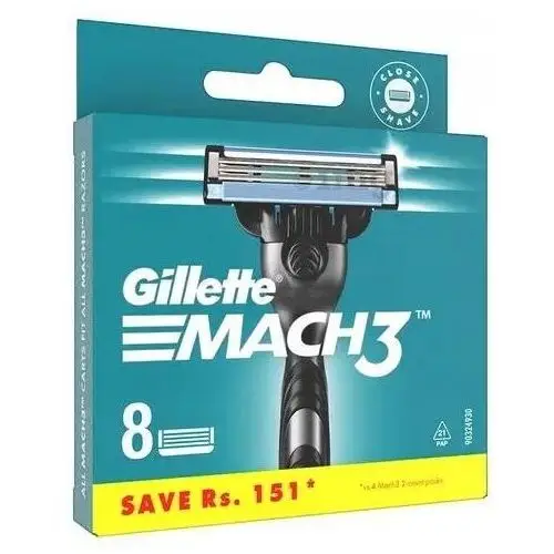 Gillette Wkłady do maszynek Mach3 8szt