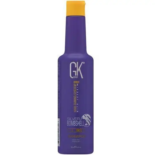 Gkhair silver bombshell - szampon neutralizujący żółte refleksy, 280ml Gk hair