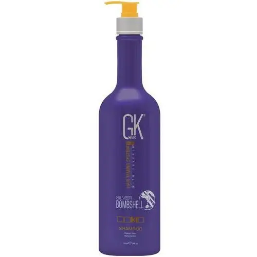 Gkhair silver bombshell - szampon neutralizujący żółte refleksy, 710ml Gk hair