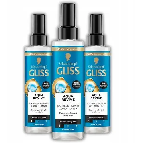 Gliss Aqua Revive Ekspresowa Odżywka do włosów 200 ml