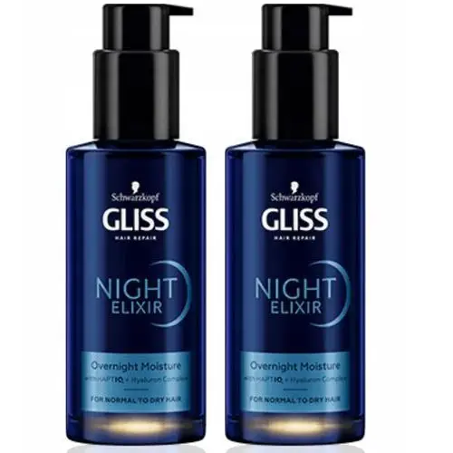 Gliss Night Elixir Overnight Moisture 100ml