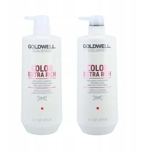 Goldwell Color Extra Rich Szampon 1L Odżywka 1L