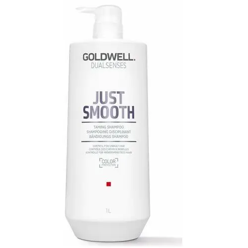 Dualsenses just smooth szampon wygładzający do włosów trudno poddających się stylizacji (taming shampoo - color protection) 1000 ml Goldwell
